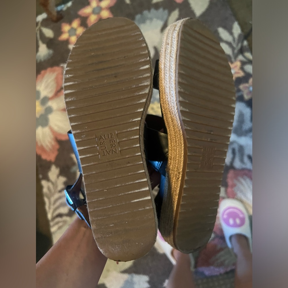 Black Women's Sandals - Picture 2 of 5